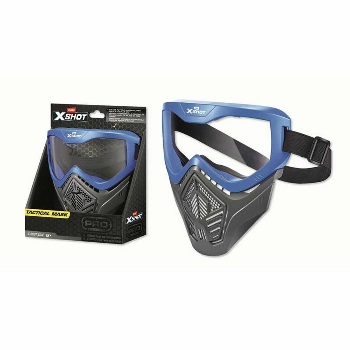 Mask Zuru X-SHOT Excel Azul Blue Adjustable Mask Zuru X-SHOT Excel Azul Blue Adjustable