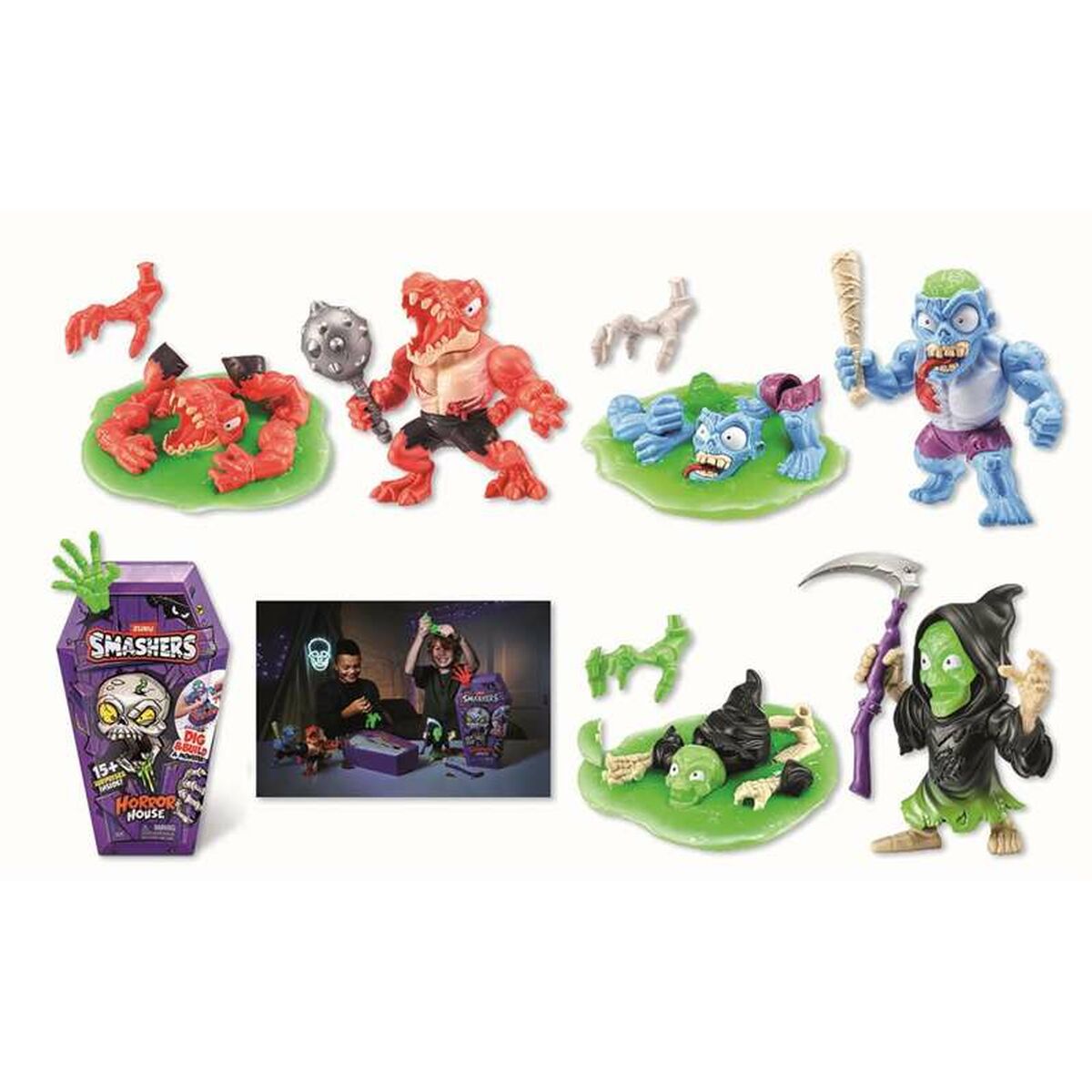 Action Figure Zuru  Smashers Horror House 30 x 15 cm 35 x 15 cm Action Figure Zuru  Smashers Horror House 30 x 15 cm 35 x 15 cm