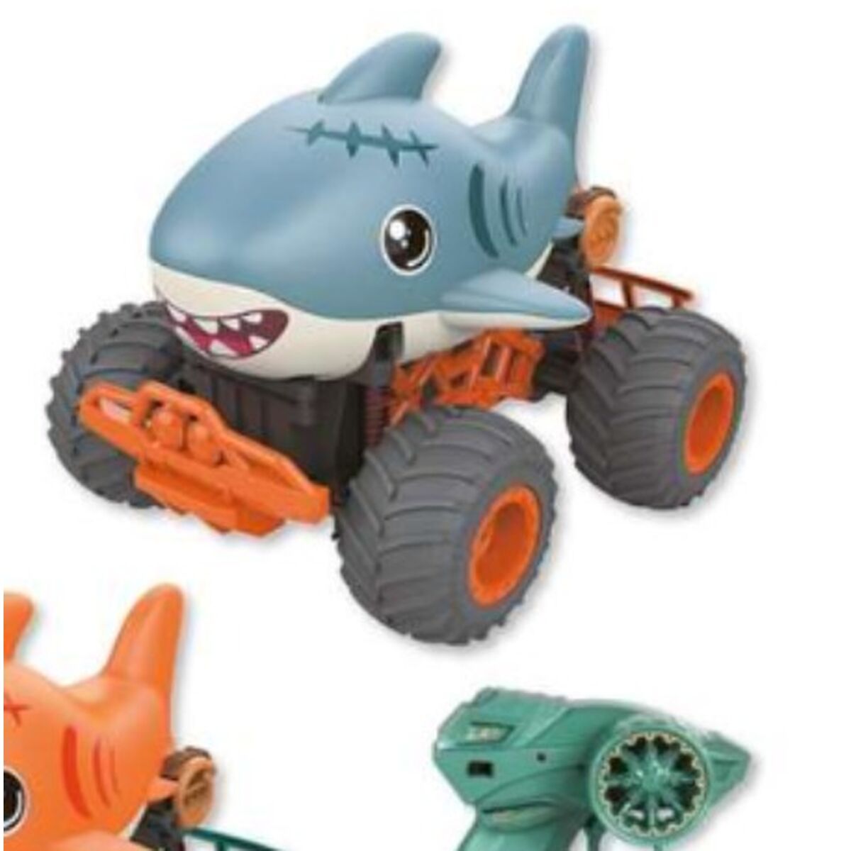 Remote-Controlled Car Blue Orange 23 x 16 x 18 cm Shark