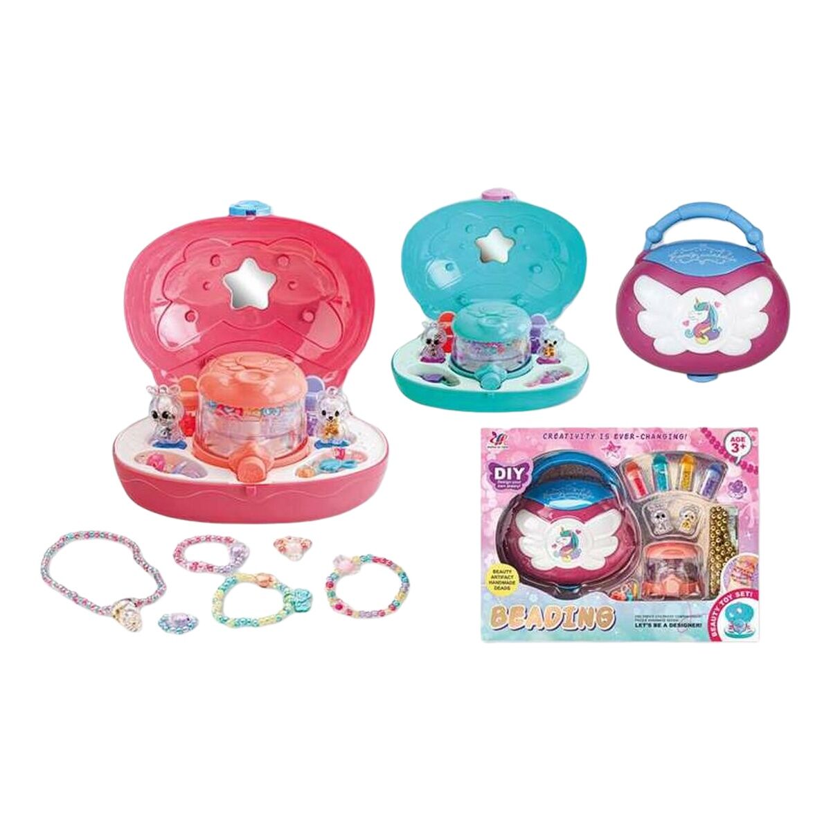 Glass beads 32 x 9 cm Bag Glass beads 32 x 9 cm Bag