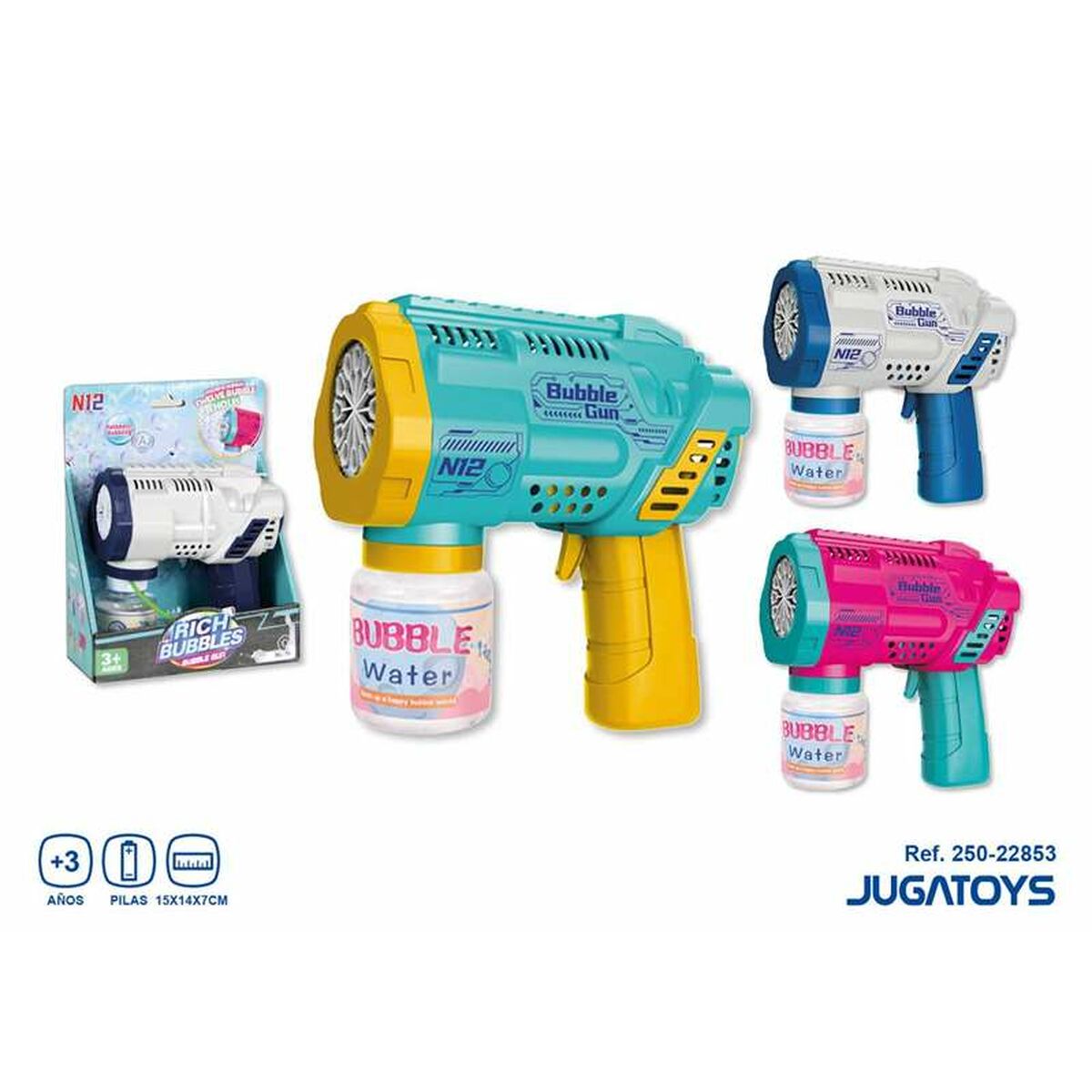 Bubble Blowing Game 15 x 14 x 7 cm