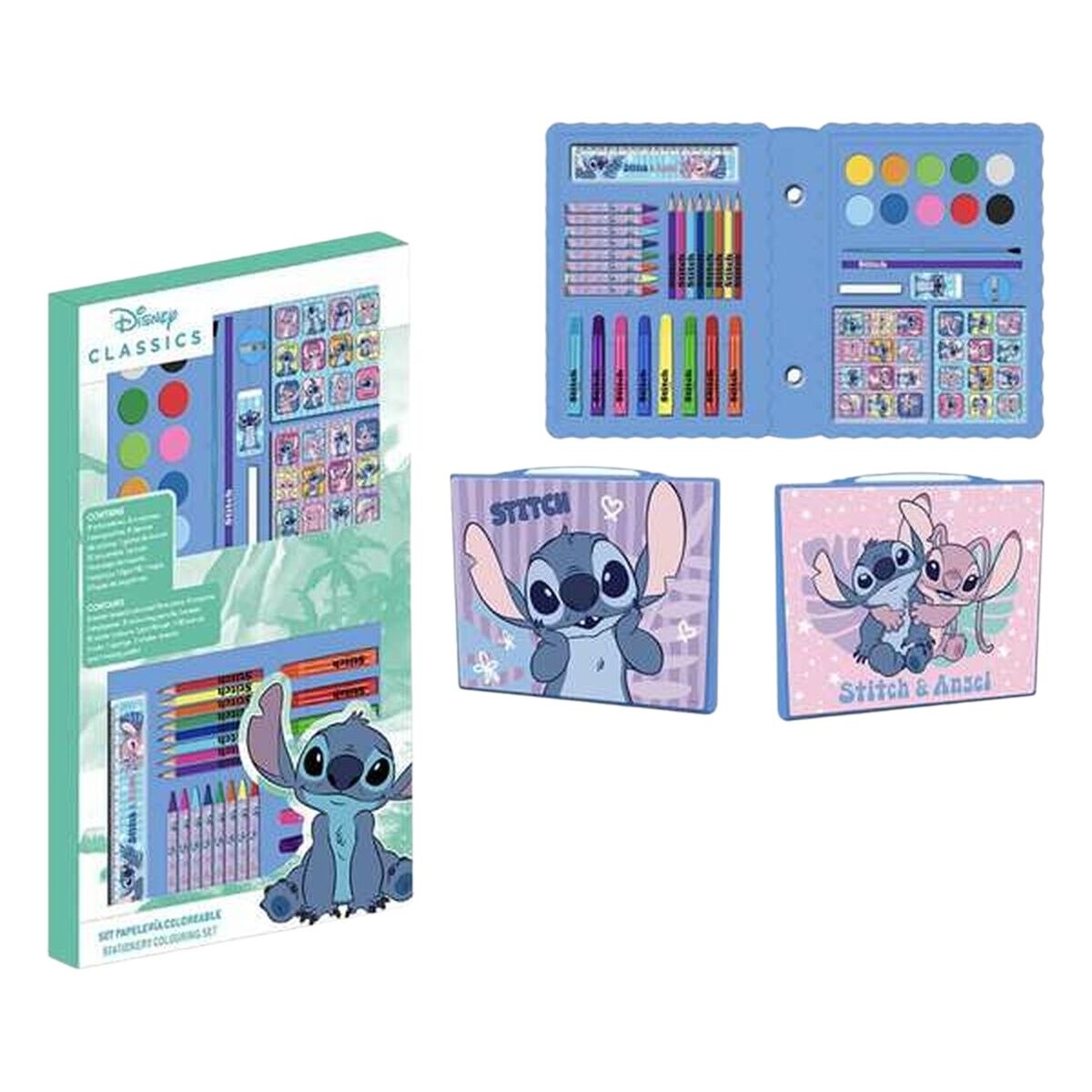 Stationery Set Stitch Blue Stationery Set Stitch Blue