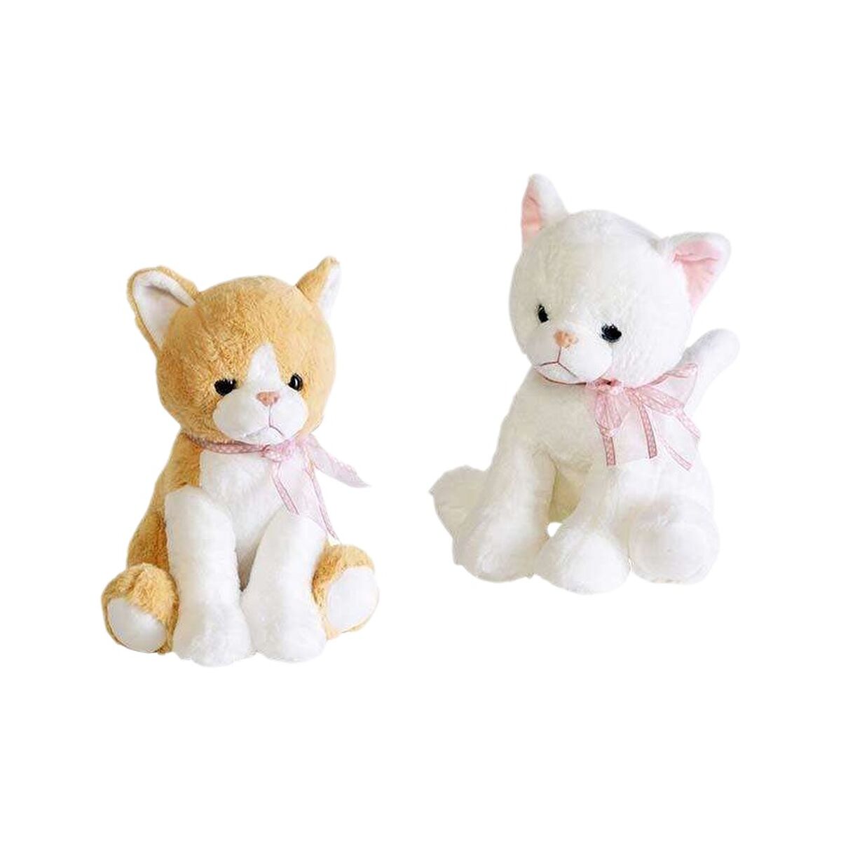 Fluffy toy Artesana Beatriz Multicolour Plush Cat