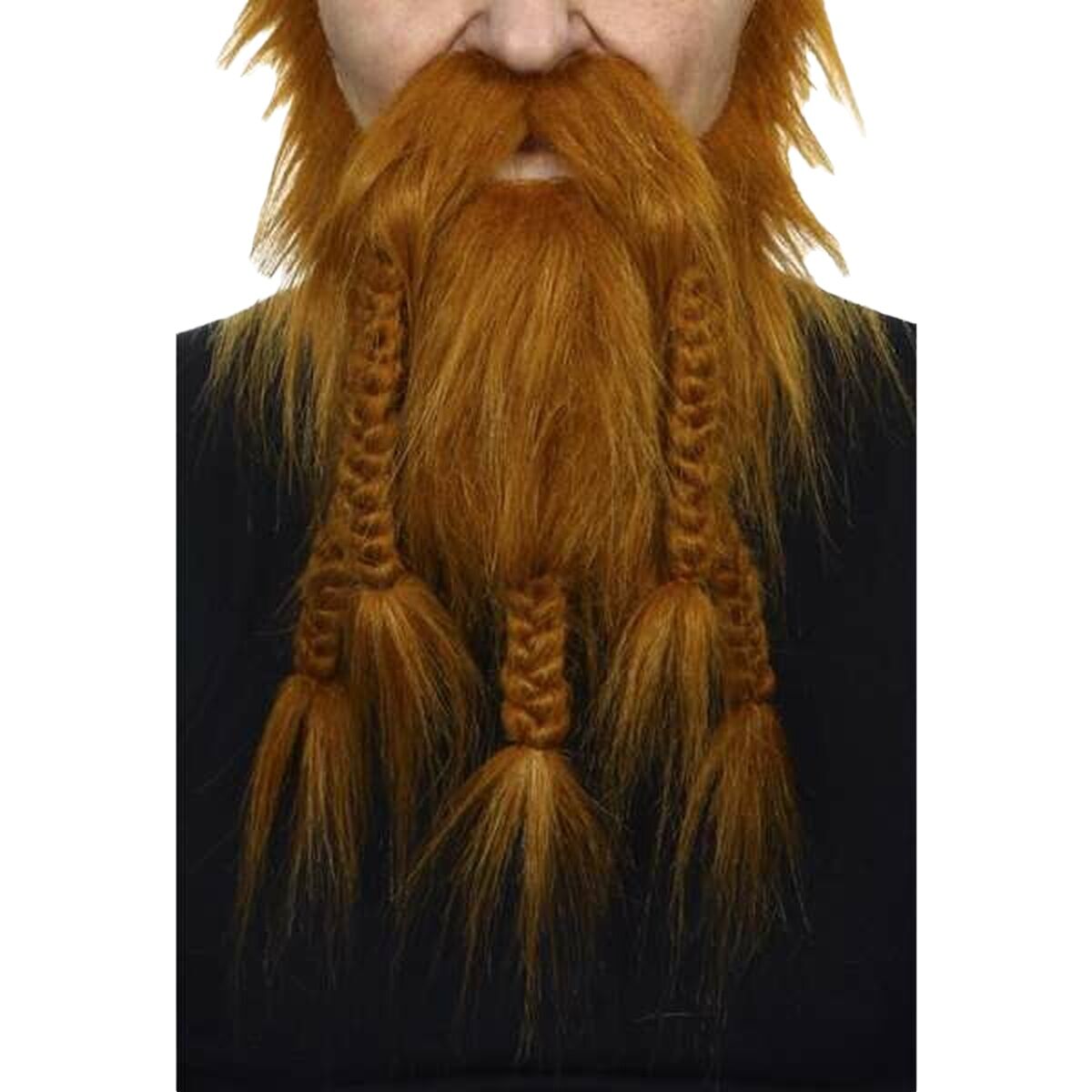 Moustache and goatee My Other Me Orange