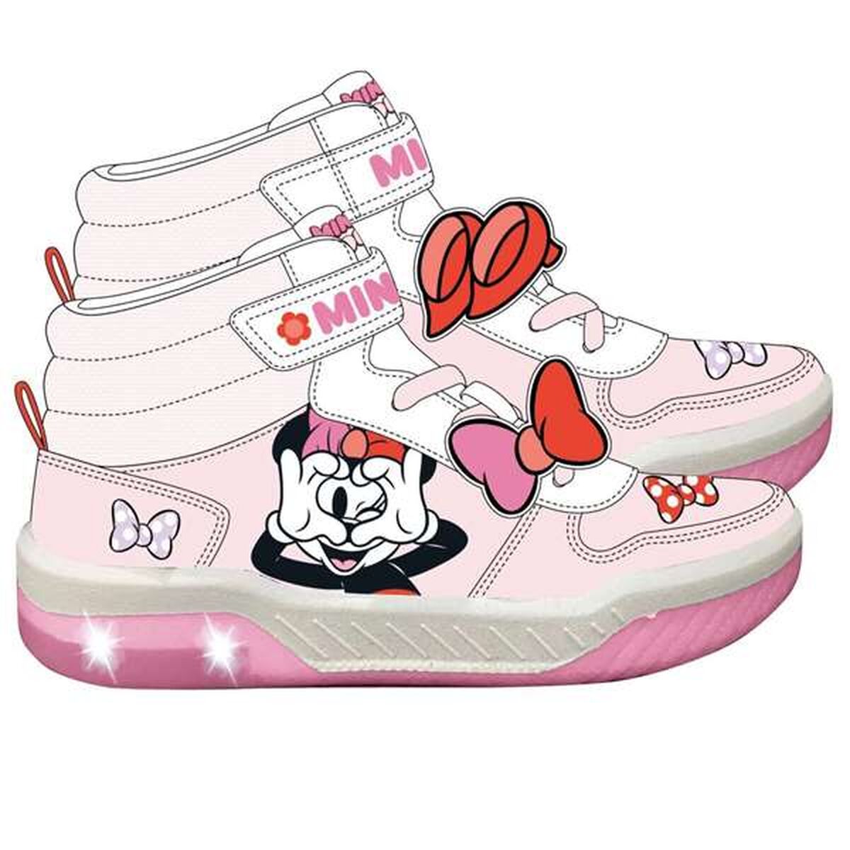 Sports Shoes for Kids Minnie Mouse Pink