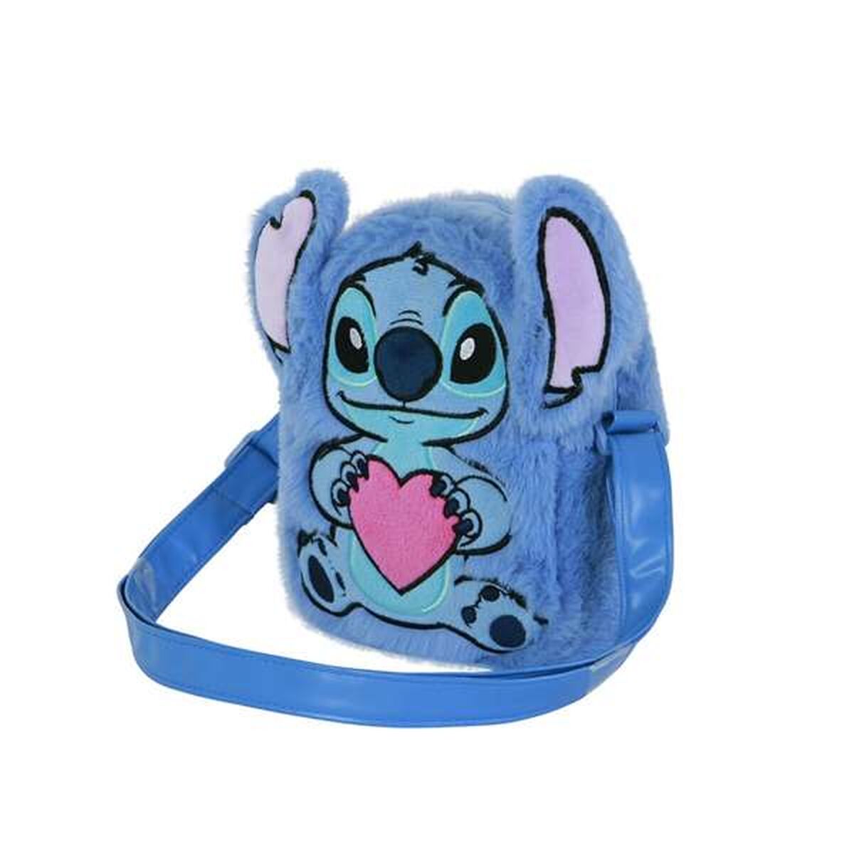 Shoulder Bag Lilo & Stitch Blue 19 x 14 x 7 cm