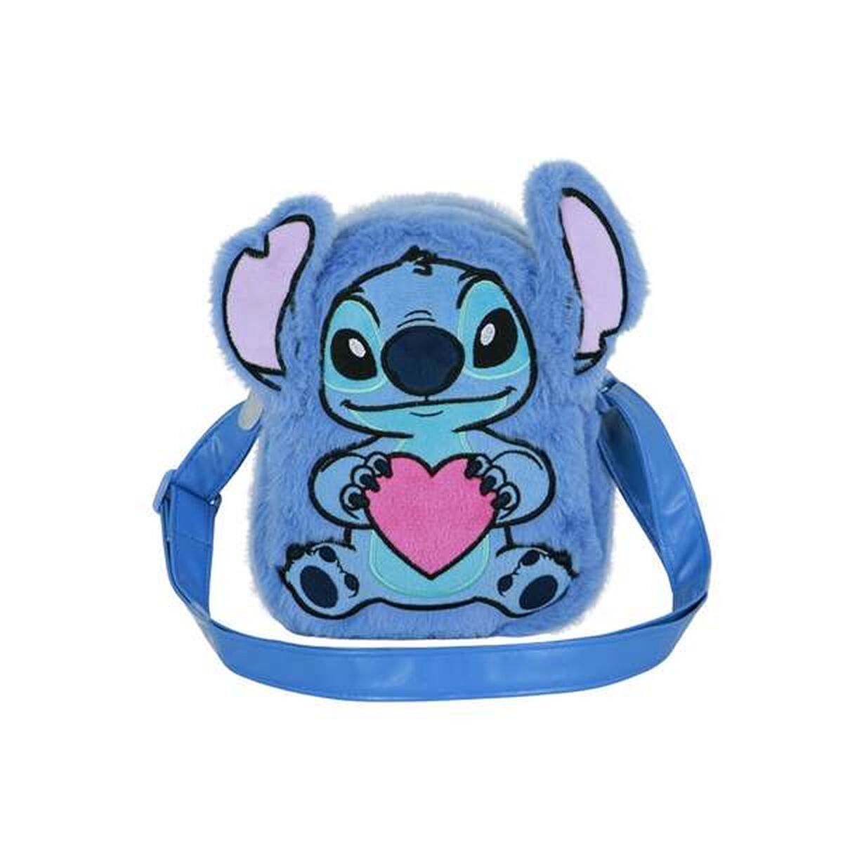 Shoulder Bag Lilo & Stitch Blue 19 x 14 x 7 cm