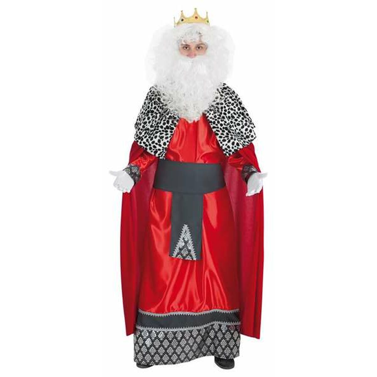 Costume for Adults Wizard King Gaspar M/L 4 Pieces Costume for Adults Wizard King Gaspar M/L 4 Pieces