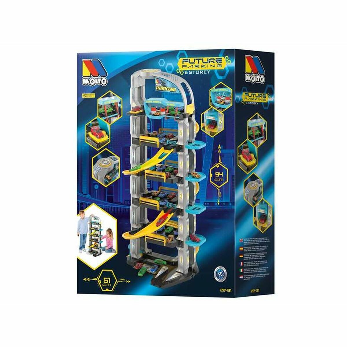 Parking Moltó Future 6 tier stand Parking Moltó Future 6 tier stand
