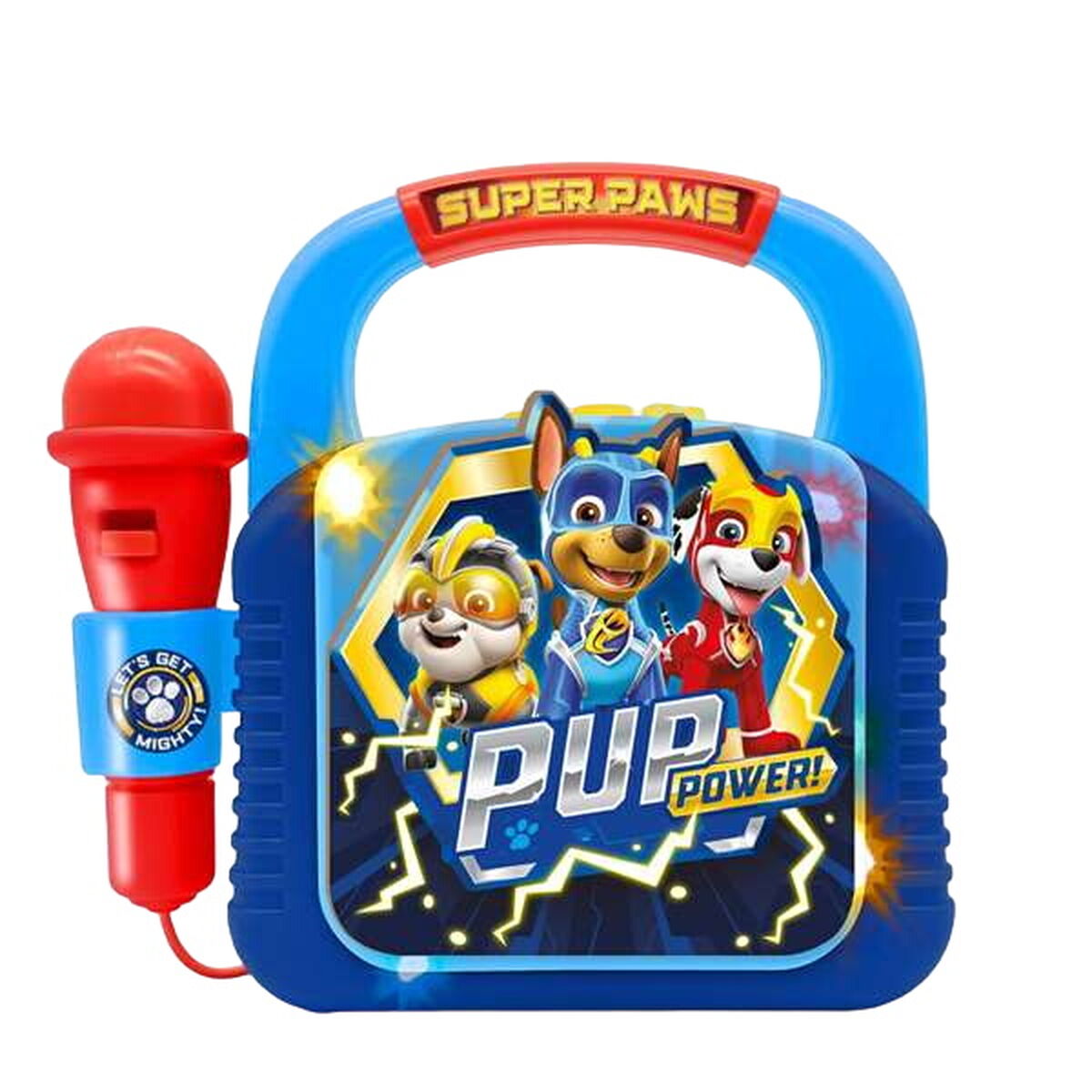 Speaker with Karaoke Microphone The Paw Patrol Speaker with Karaoke Microphone The Paw Patrol