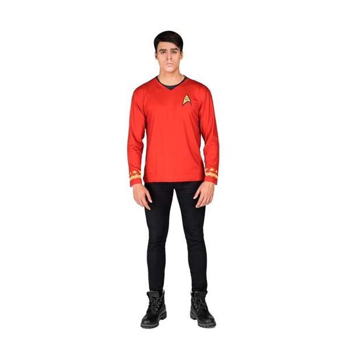Costume for Children My Other Me Star Trek Scotty T-shirt Red Costume for Children My Other Me Star Trek Scotty T-shirt Red