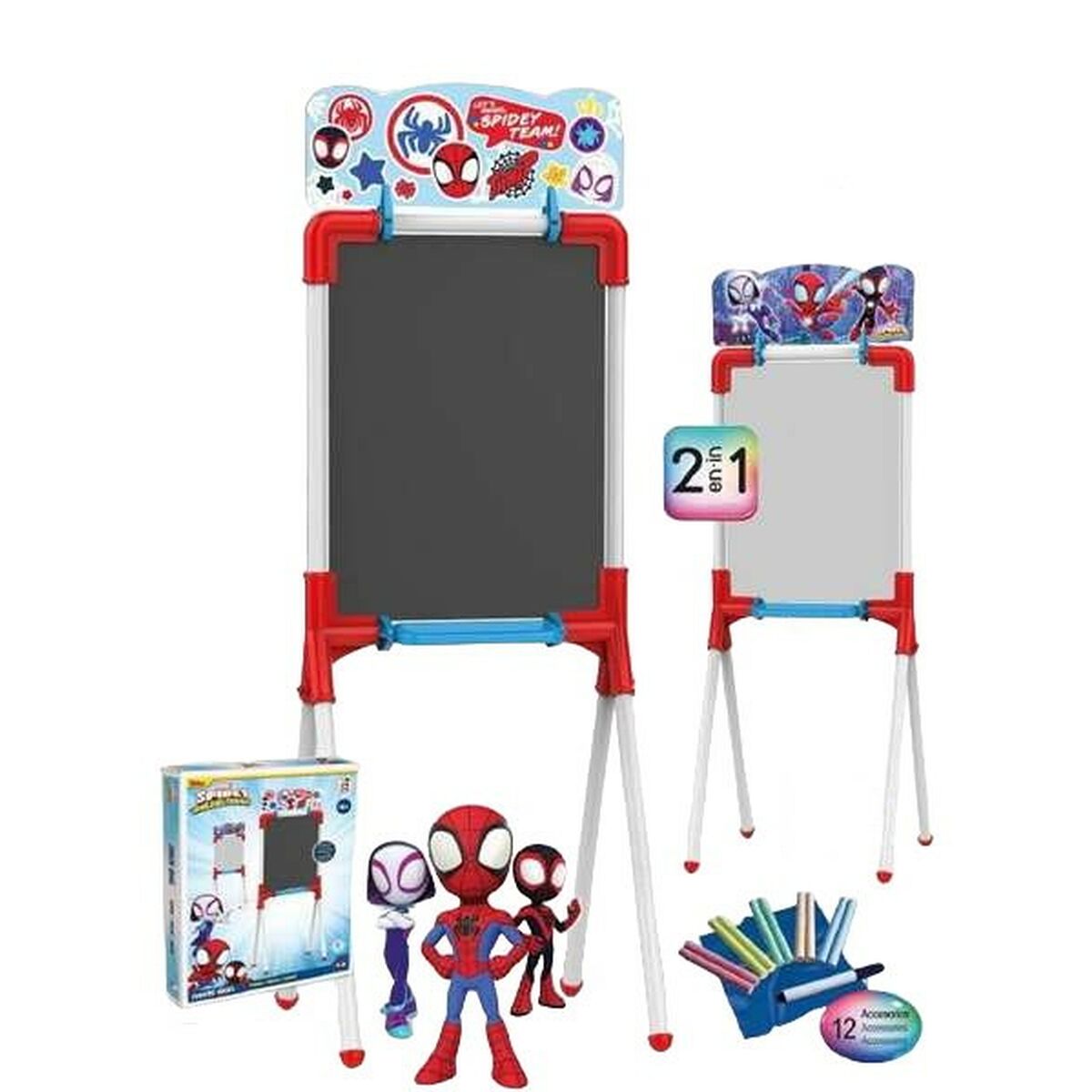 2 in 1 Board Spidey Magnetic Accessories x 12 37 x 32 x 98 cm 2 in 1 Board Spidey Magnetic Accessories x 12 37 x 32 x 98 cm
