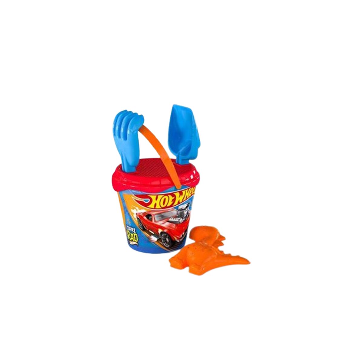 Beach Bucket Hot Wheels Ø 14 cm Beach Bucket Hot Wheels Ø 14 cm