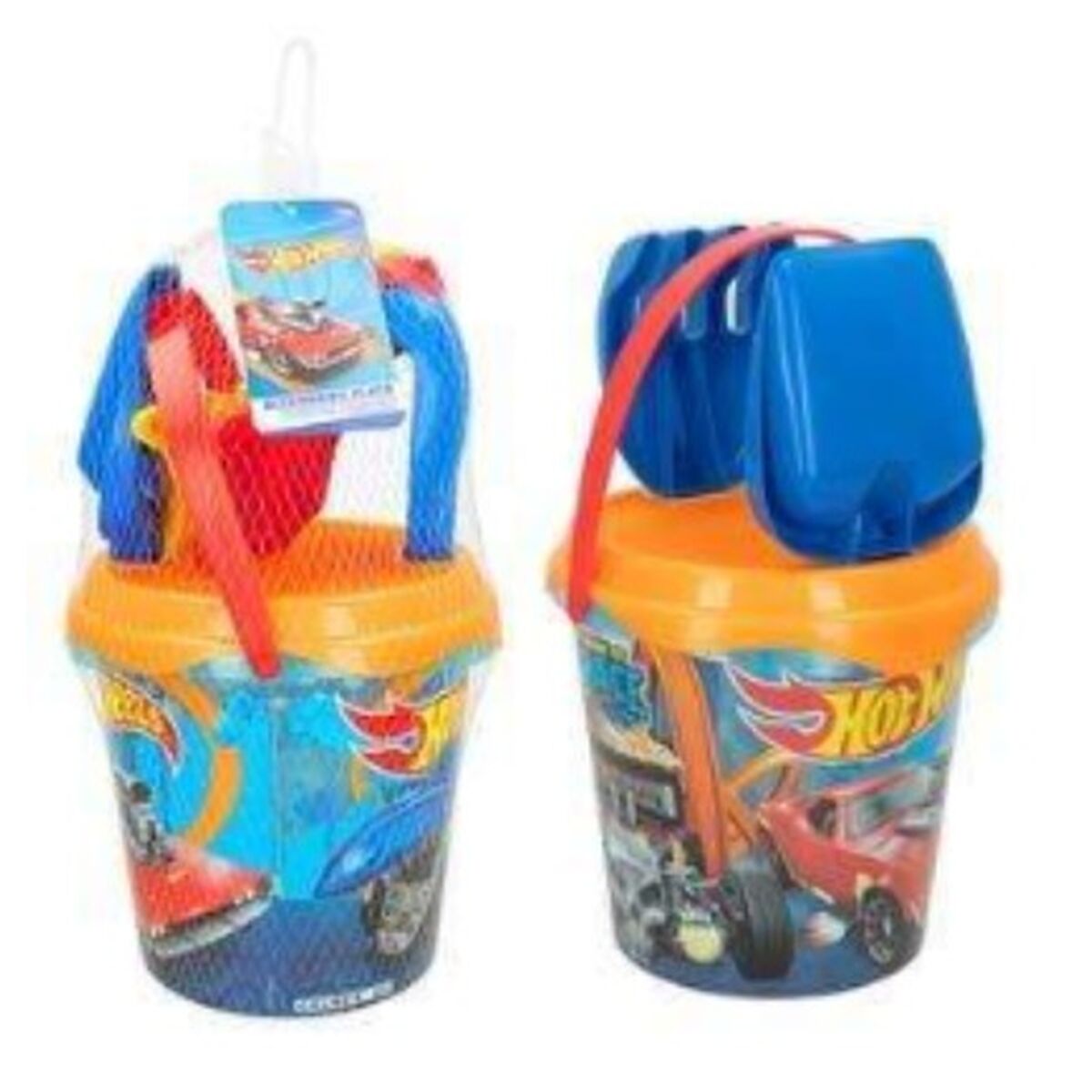 Beach toys set Hot Wheels Ø 18 cm Beach toys set Hot Wheels Ø 18 cm