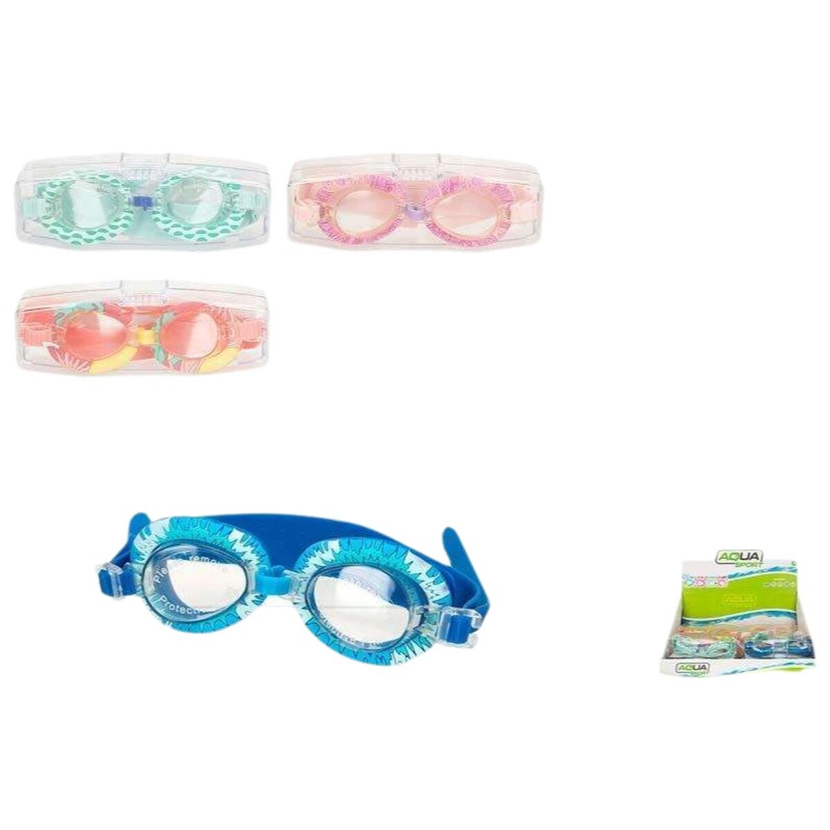 Children’s Swimming Goggles Aqua Sport Silicone Children’s Swimming Goggles Aqua Sport Silicone
