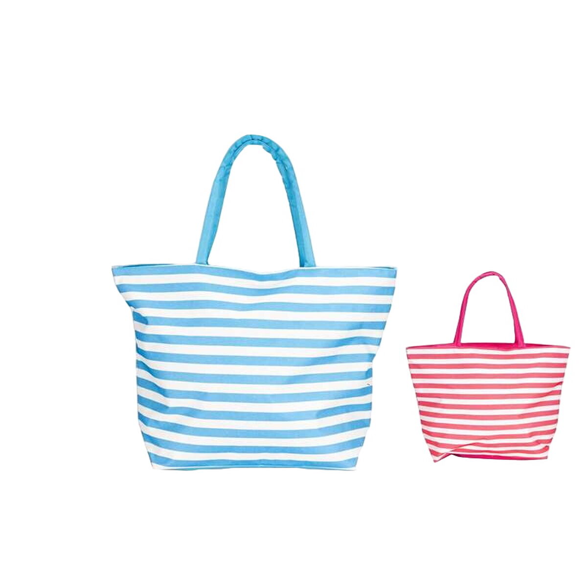 Beach Bag Bismark Blue Pink Oxford 50 x 16 x 35 cm Beach Bag Bismark Blue Pink Oxford 50 x 16 x 35 cm