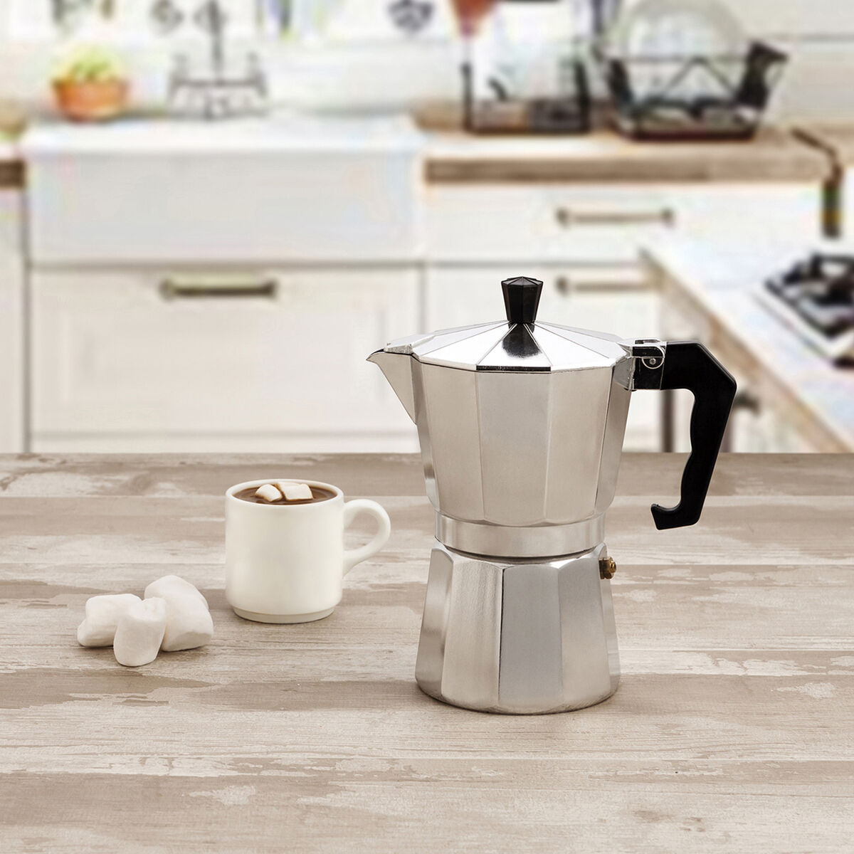 Coffee-maker Quid Cesena Steel Metal Bakelite