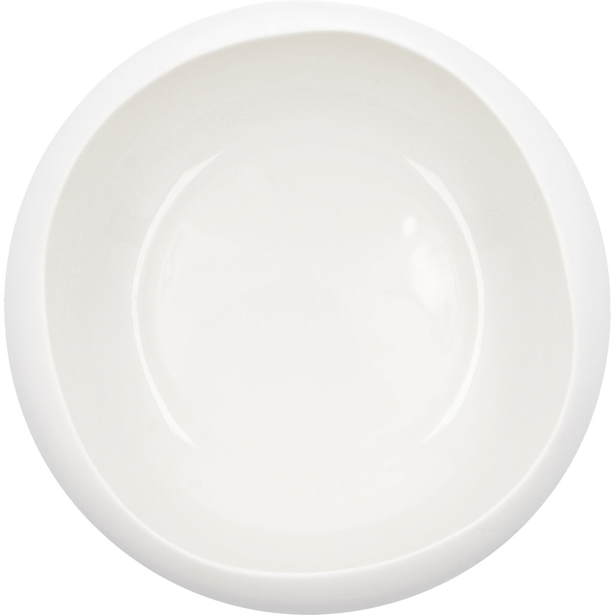 Snack Bowl Ariane Organic White Ceramic Ø 21 cm (2 Units)