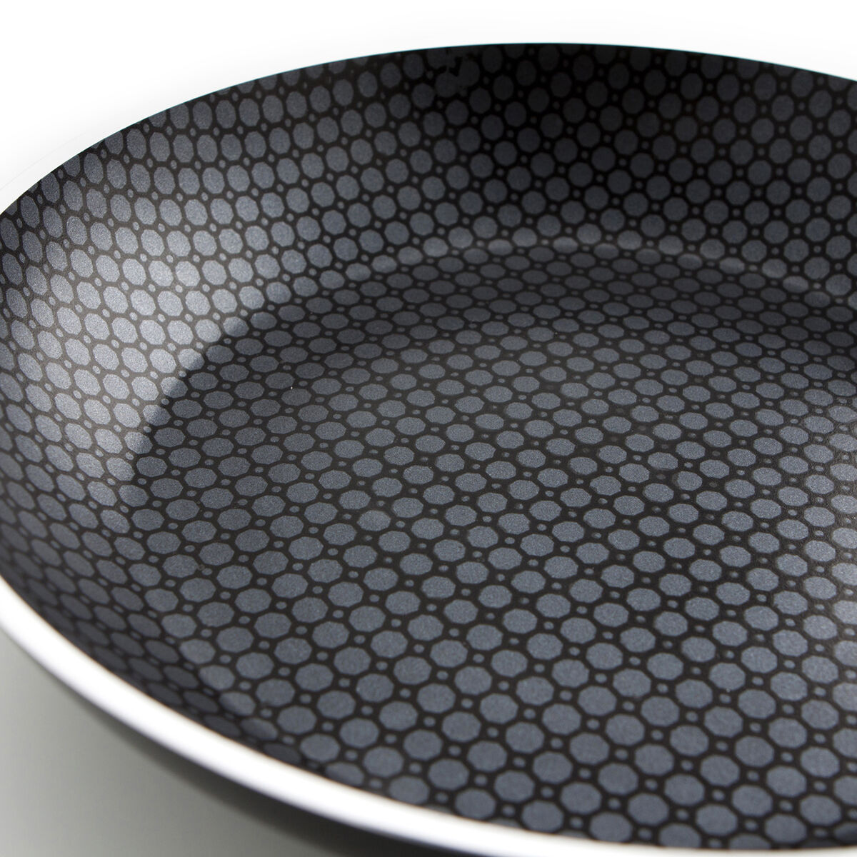 Pan Quid Honey Black Metal Ø 28 cm (6 Units)