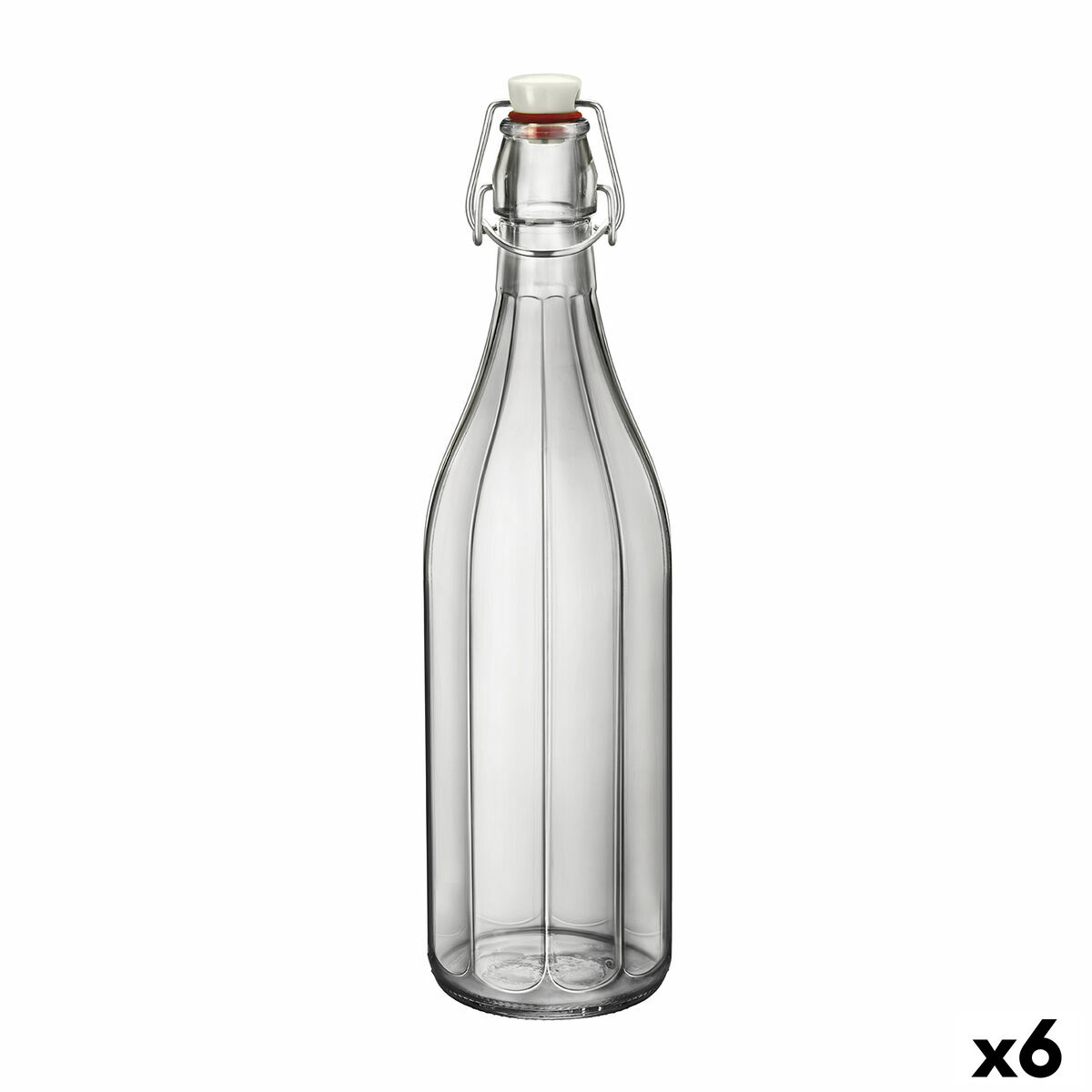 Bottle Bormioli Rocco Oxford Transparent Glass 1 L (6 Units)