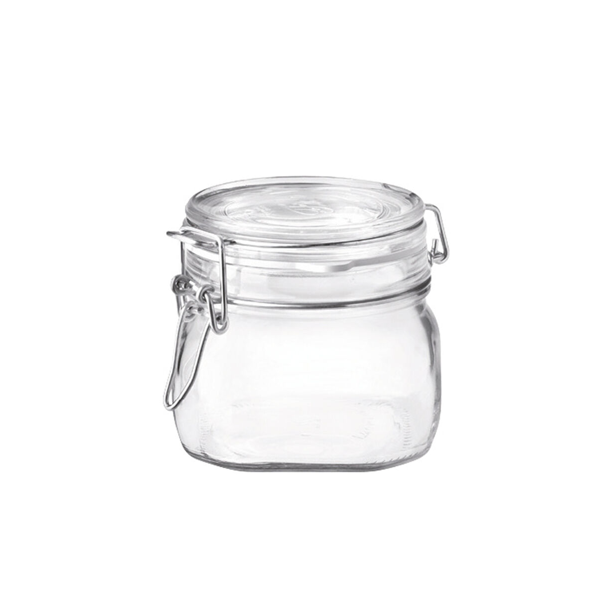 Glass Jar Bormioli Rocco Fido Transparent (6 Units)