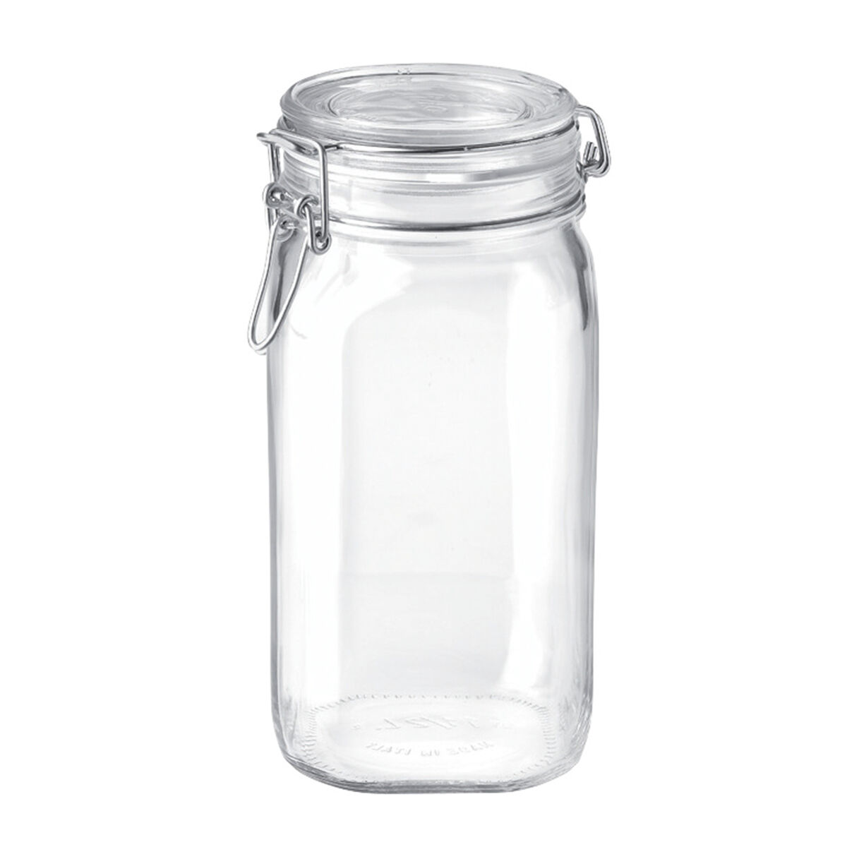 Glass Jar Bormioli Rocco Fido Transparent (6 Units)