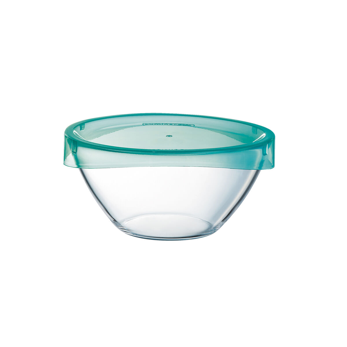 Salad Bowl Luminarc Keep’n Lagon Transparent With lid Glass Ø 17 cm (6 Units)