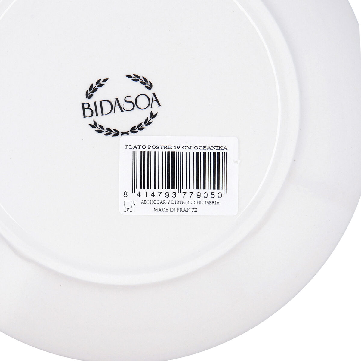 Dessert dish Bidasoa Oceanika Blue Ceramic  19 cm (12 Units)
