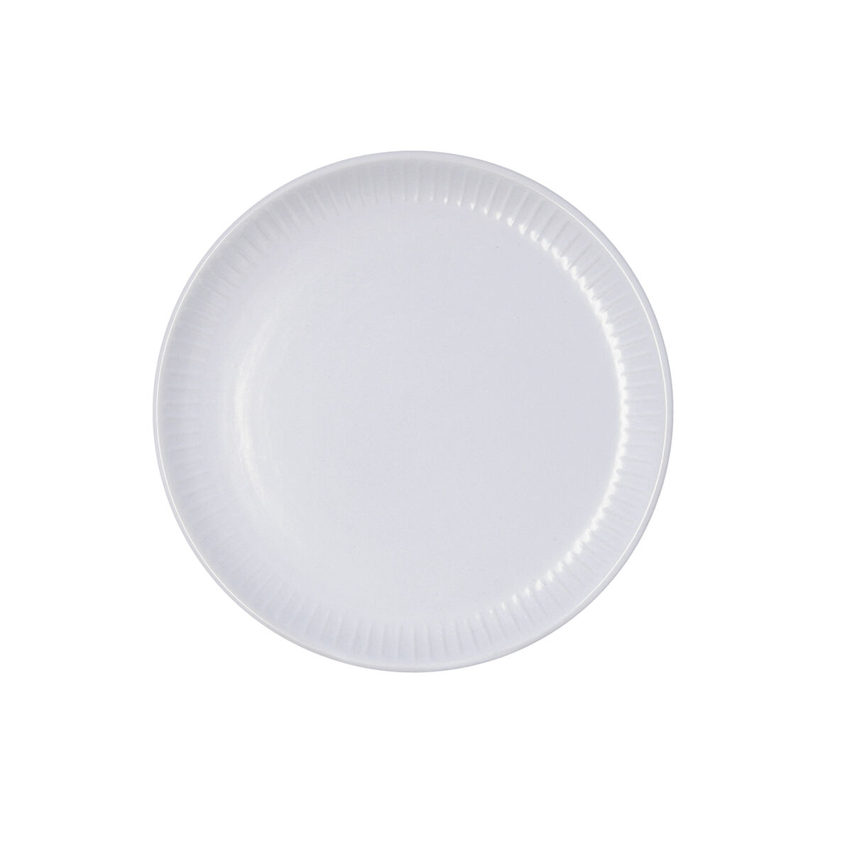 Dessert dish Bidasoa Moana Grey Ceramic  21,5 cm (12 Units)