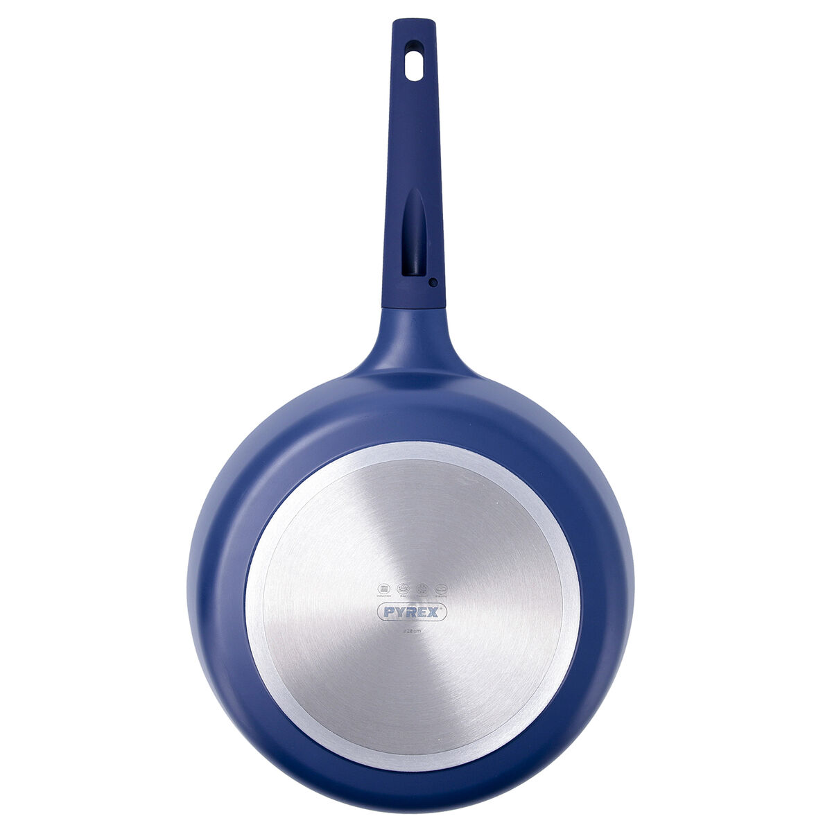 Pan Pyrex Klein Blue Metal  28 cm (6 Units)