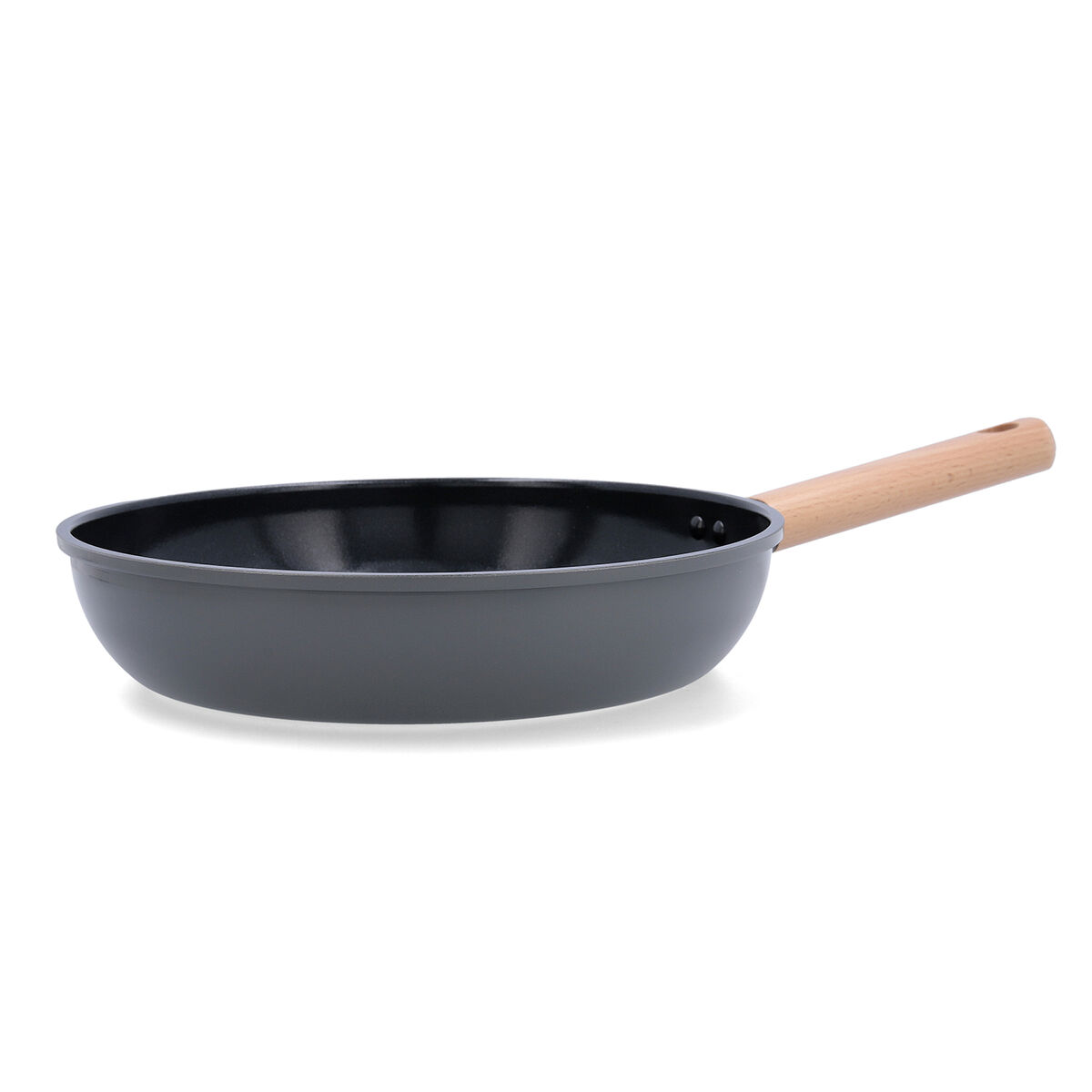 Pan Bidasoa Mia Grey Metal  28 cm (6 Units)