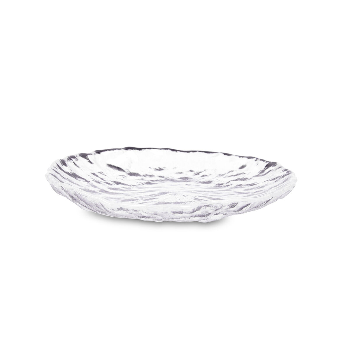 Plate Quid Select Vidrio Transparent Glass 15,5 x 2,5 cm (12 Units)