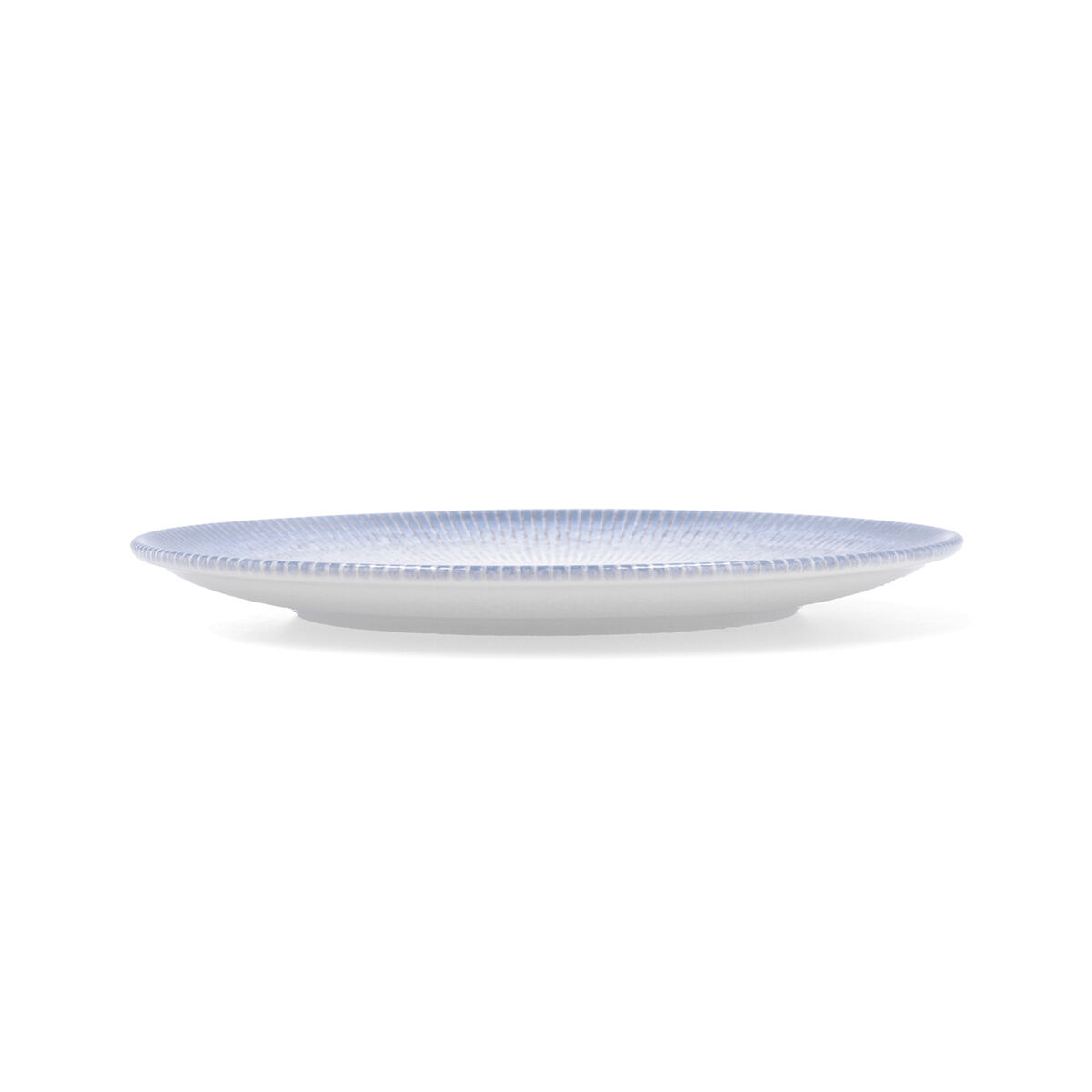 Flat Plate Bidasoa Lea Hydrozero White Ceramic  27 cm (6 Units)