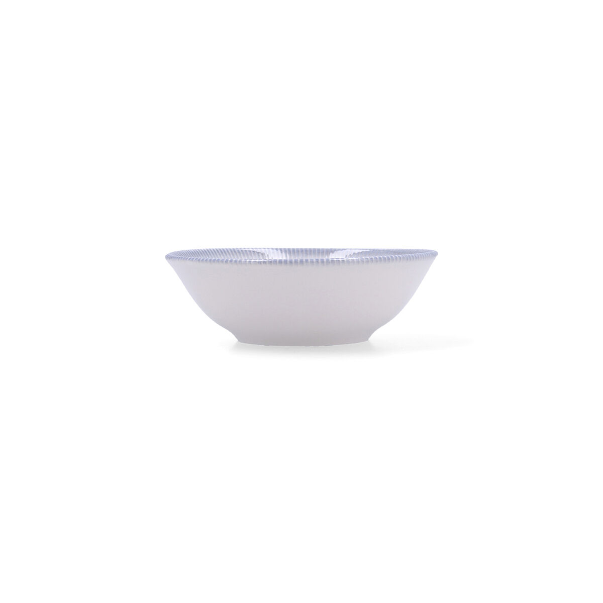 Snack Bowl Bidasoa Lea Hydrozero White Ceramic (6 Units)
