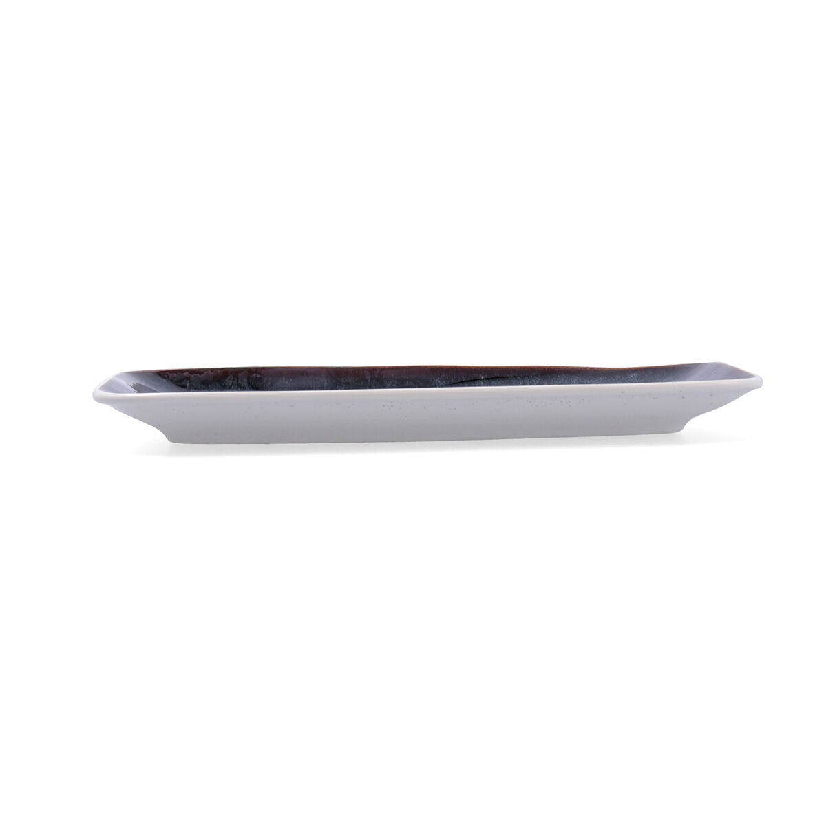 Snack tray Bidasoa Elite Brown 30 x 14,5 x 2,6 cm (6 Units)