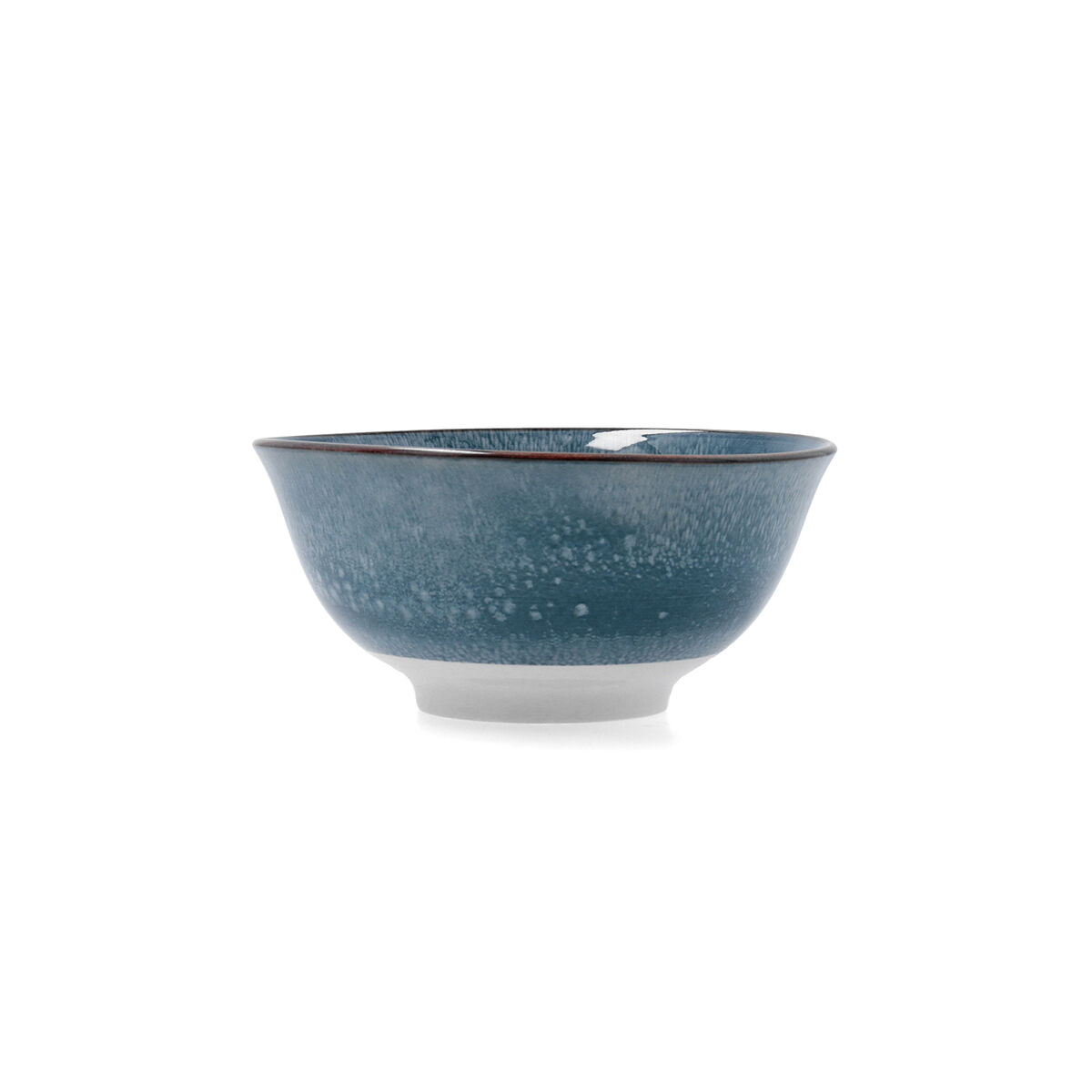 Snack Bowl Bidasoa Aura White Ceramic (6 Units)