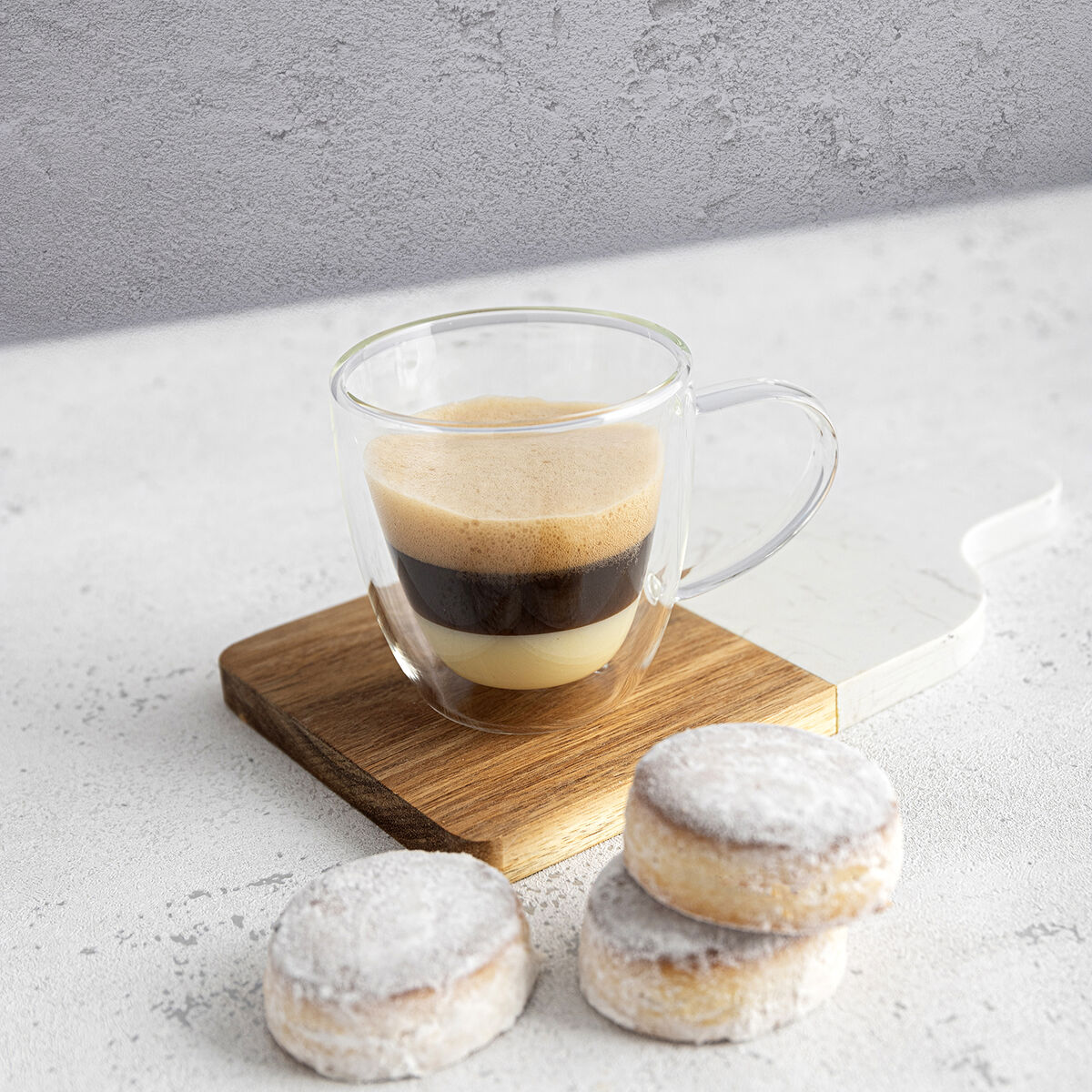 Tea and coffee cup Quid Serenia Transparent Glass 150 ml (6 Units)