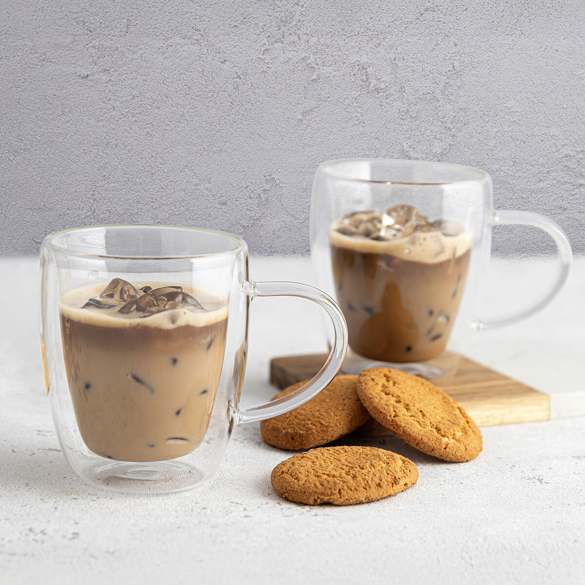 Tea and coffee cup Quid Serenia Transparent Glass 300 ml (6 Units)