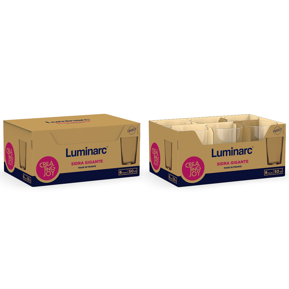 Glass Luminarc Sidra 500 ml Cider (6 Units)