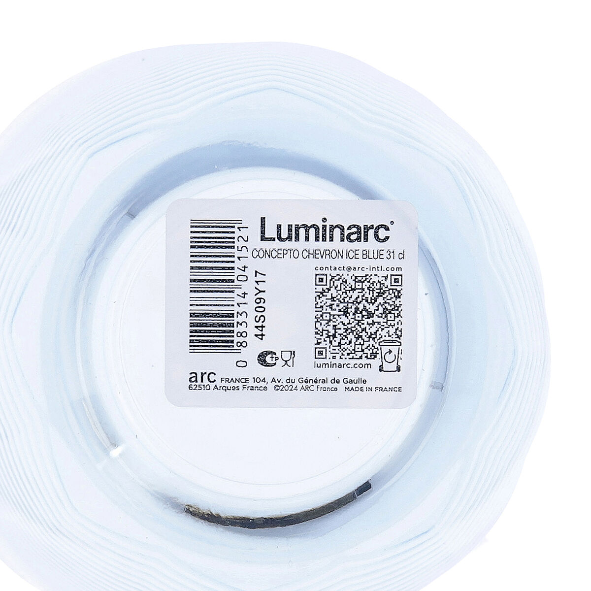 Glass for water Luminarc Concepto Blue Glass 310 ml (6 Units)