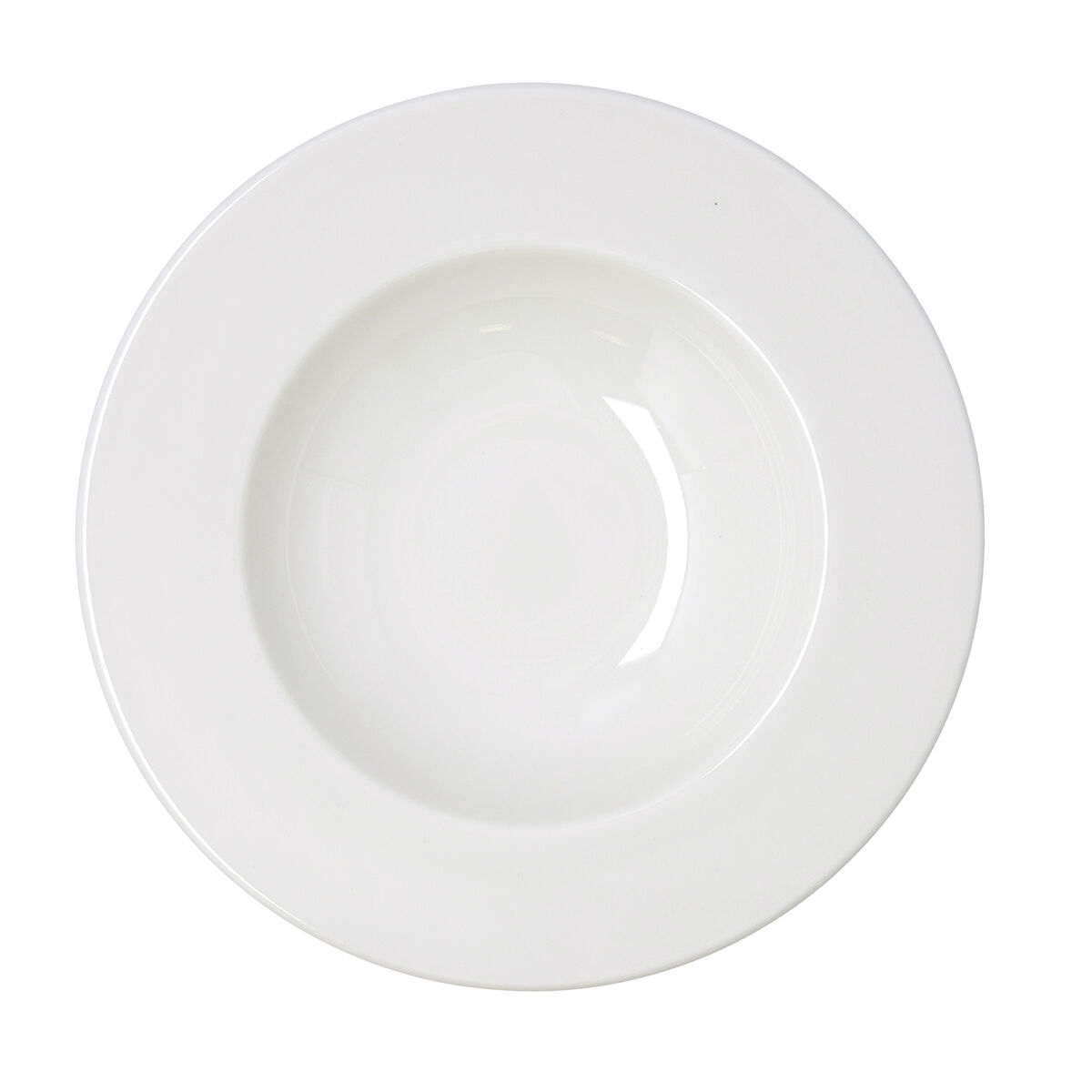 Pasta Dish Bidasoa Serenity Hydrozero White Ceramic  30 cm (6 Units)