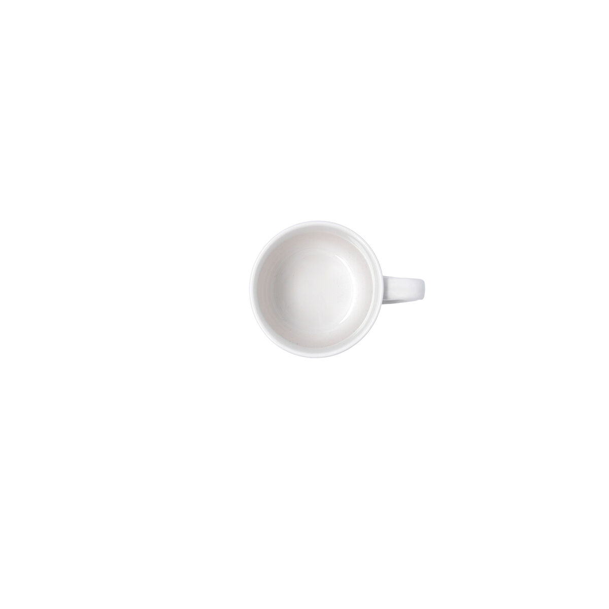 Tea and coffee cup Bidasoa Serenity Hydrozero White Ceramic 200 ml (6 Units)