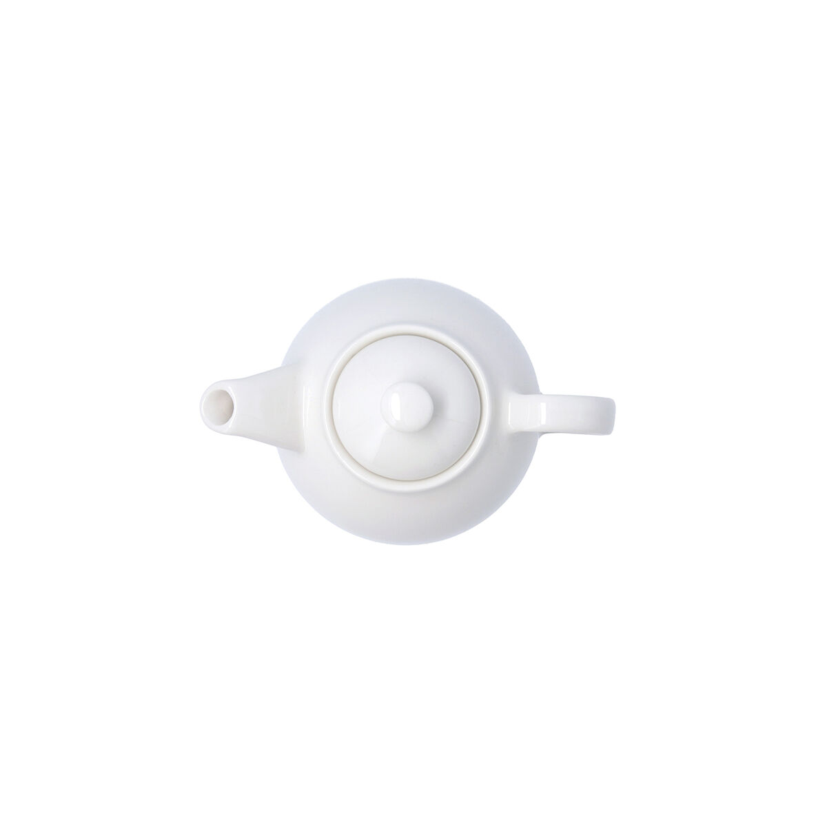 Teapot Bidasoa Serenity Hydrozero White Ceramic 630 ml (2 Units)