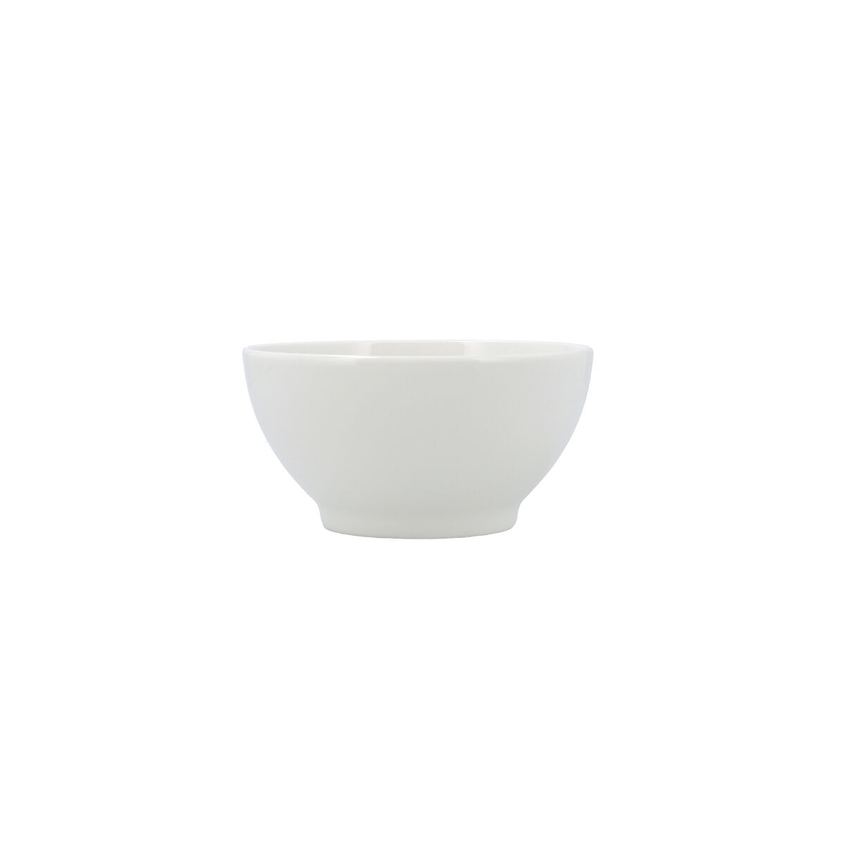 Snack Bowl Bidasoa Serenity Hydrozero White Ceramic (6 Units)