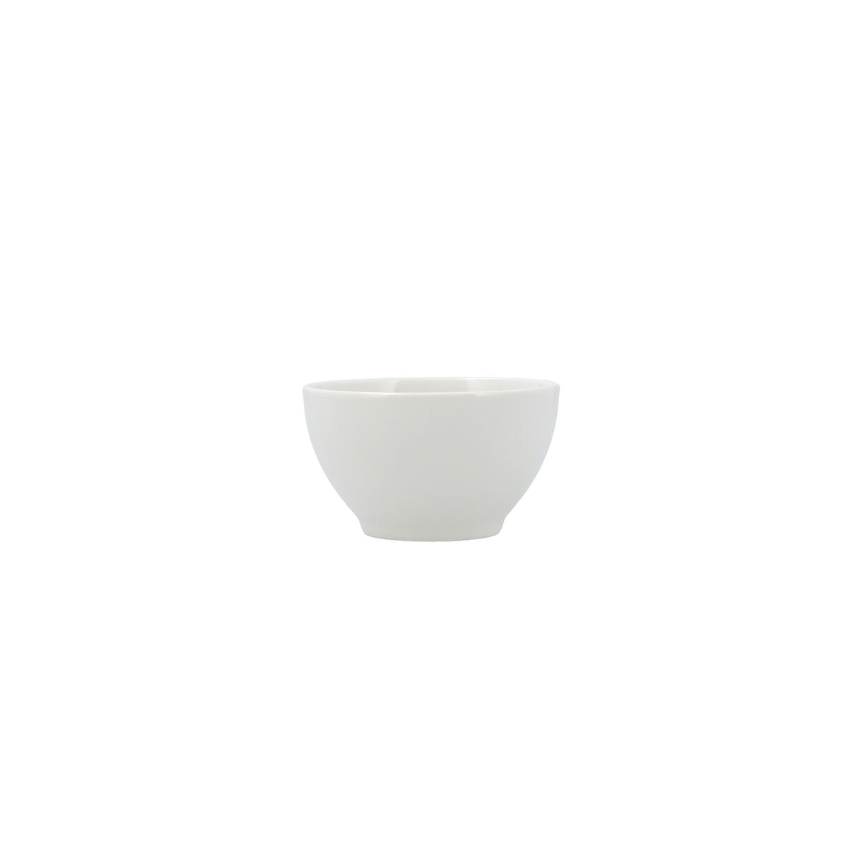 Snack Bowl Bidasoa Serenity Hydrozero White Ceramic (12 Units)