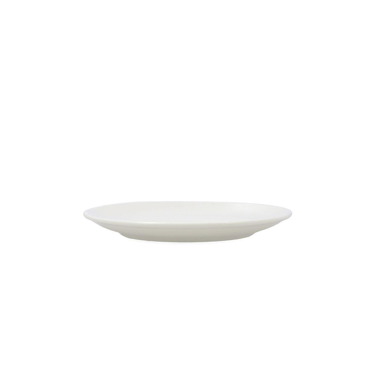 Flat Plate Bidasoa Harmony Hydrozero White Ceramic  19 cm (6 Units)