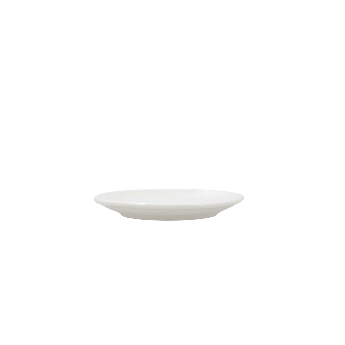 Flat Plate Bidasoa Harmony Hydrozero White Ceramic  15 cm (6 Units)