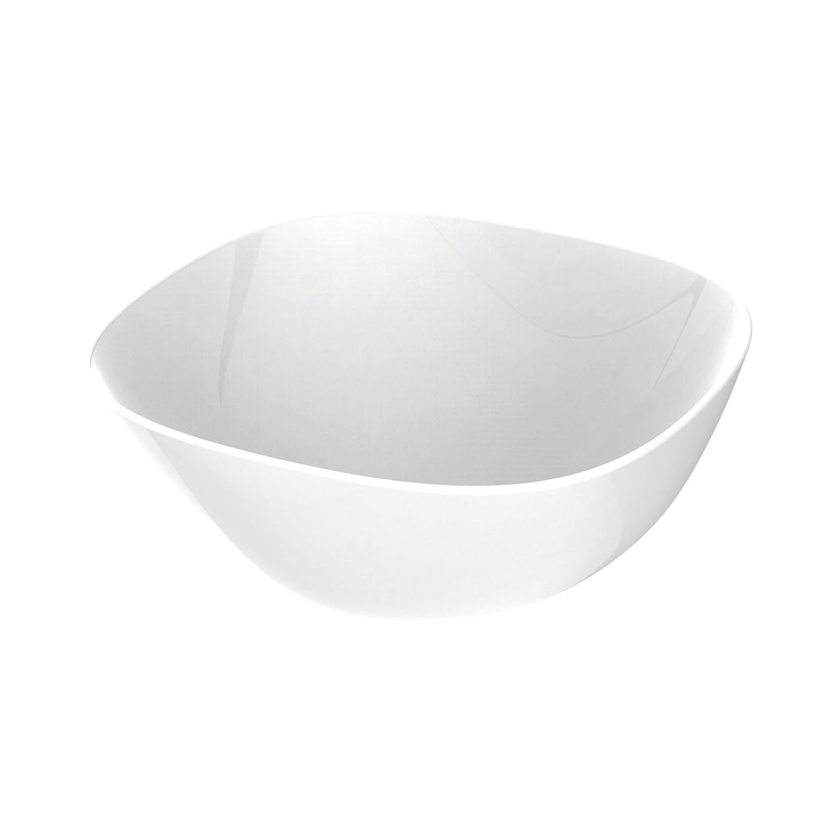 Salad Bowl Luminarc Carine Blanco White Glass  27 cm (6 Units)