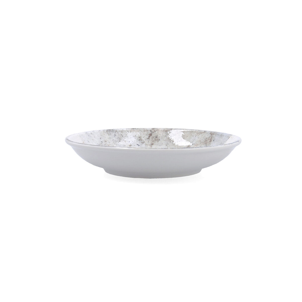 Deep Plate Bidasoa Polaris Hydrozero Beige Ceramic  20 cm (6 Units)
