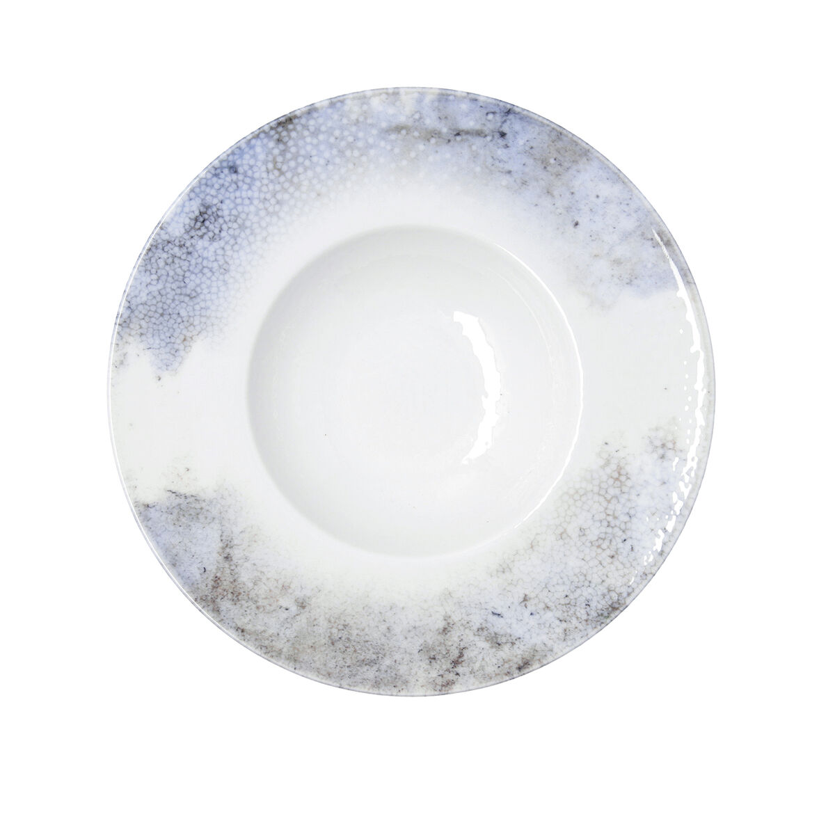 Pasta Dish Bidasoa Polaris Hydrozero Beige Ceramic  26 cm Risotto (6 Units)